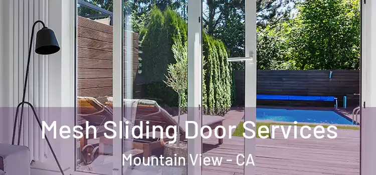 Mesh Sliding Door Services Mountain View - CA